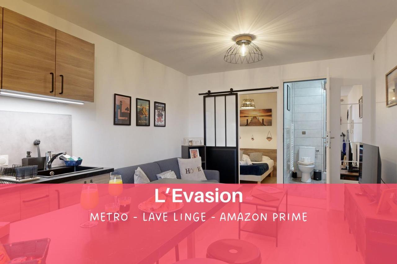 Expat Renting - L'Evasion - Saint Michel - Metro Apartment Toulouse Luaran gambar