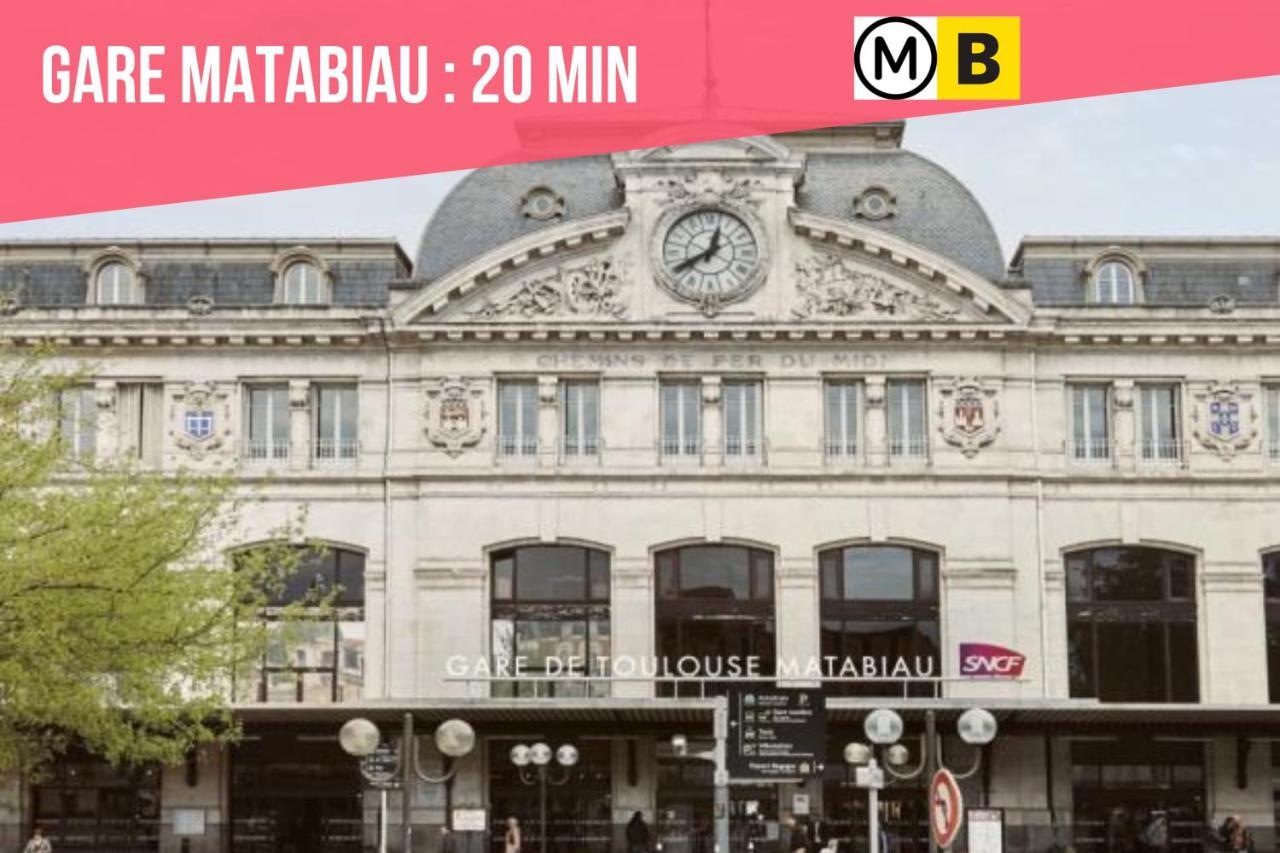 Expat Renting - L'Evasion - Saint Michel - Metro Apartment Toulouse Luaran gambar