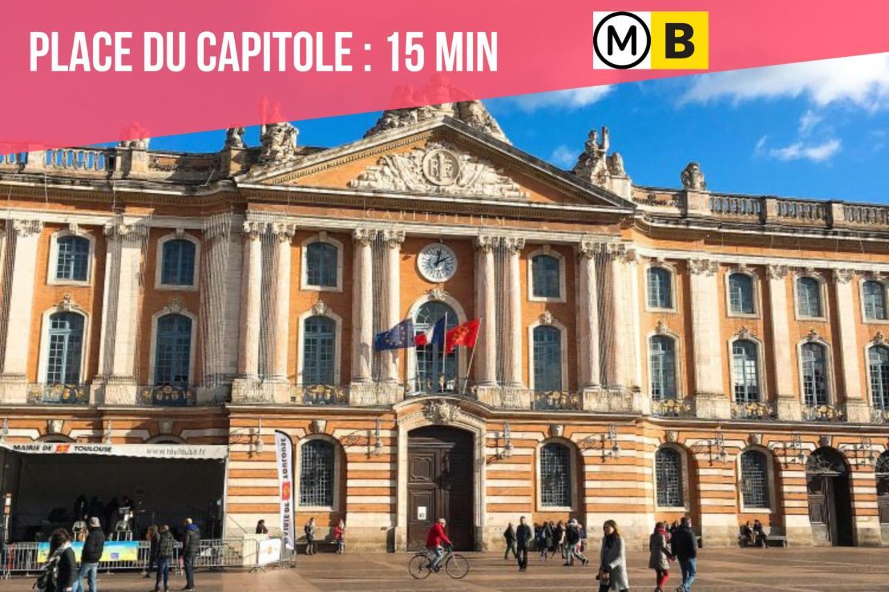 Expat Renting - L'Evasion - Saint Michel - Metro Apartment Toulouse Luaran gambar