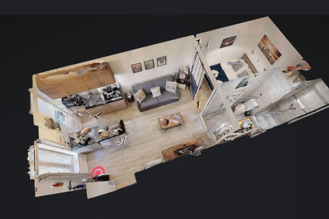 Expat Renting - L'Evasion - Saint Michel - Metro Apartment Toulouse Luaran gambar