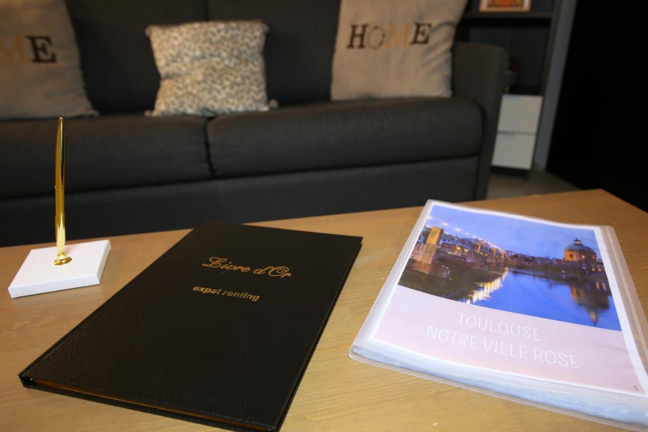 Expat Renting - L'Evasion - Saint Michel - Metro Apartment Toulouse Luaran gambar
